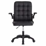 ΚΑΡΕΚΛΑ ΓΡΑΦΕΙΟΥ PORTIMA HM1197.01 ΜΑΥΡΟ PVC-NYLON ΣΚΕΛΕΤΟΣ & ΒΑΣΗ 69x57x97Υεκ. - Image 3