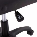 ΚΑΡΕΚΛΑ ΓΡΑΦΕΙΟΥ PORTIMA HM1197.03 ΓΚΡΙ PVC-ΜΑΥΡΟΣ NYLON ΣΚΕΛΕΤΟΣ & ΒΑΣΗ 66.5x60x97Υεκ - Image 9