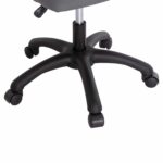 ΚΑΡΕΚΛΑ ΓΡΑΦΕΙΟΥ PORTIMA HM1197.03 ΓΚΡΙ PVC-ΜΑΥΡΟΣ NYLON ΣΚΕΛΕΤΟΣ & ΒΑΣΗ 66.5x60x97Υεκ - Image 10
