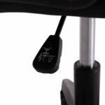 ΚΑΡΕΚΛΑ ΓΡΑΦΕΙΟΥ NIM HM1200.01 ΜΑΥΡΟ PVC-ΜΑΥΡΟΣ ΣΚΕΛΕΤΟΣ & ΒΑΣΗ NYLON 58x65x100Υεκ - Image 9