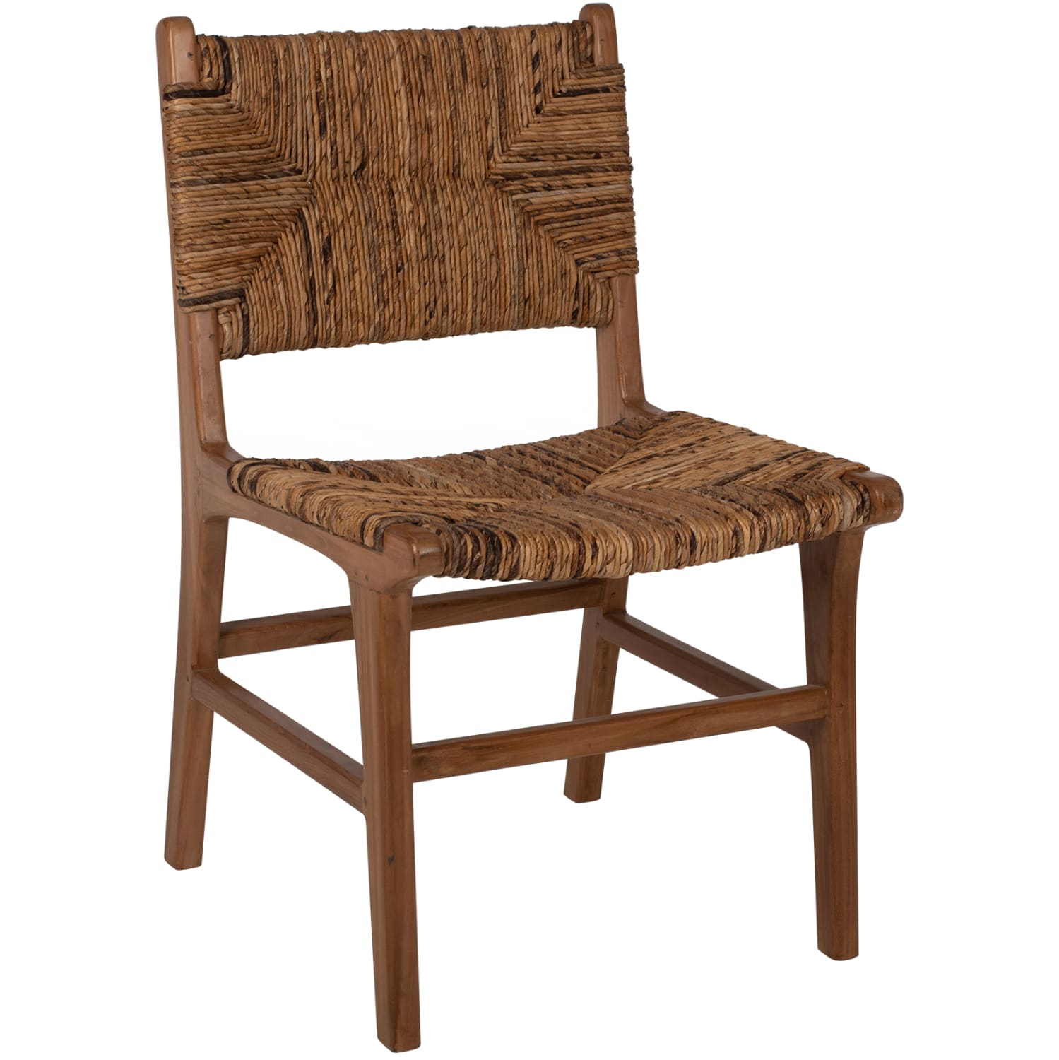karekla-masif-xylo-teak-fysiko-fb9939901 ΚΑΡΕΚΛΑ ΜΑΣΙΦ ΞΥΛΟ ΤΙΚ ΦΥΣΙΚΟ HM9399.01 51x60,5x88 εκ. - Image 1