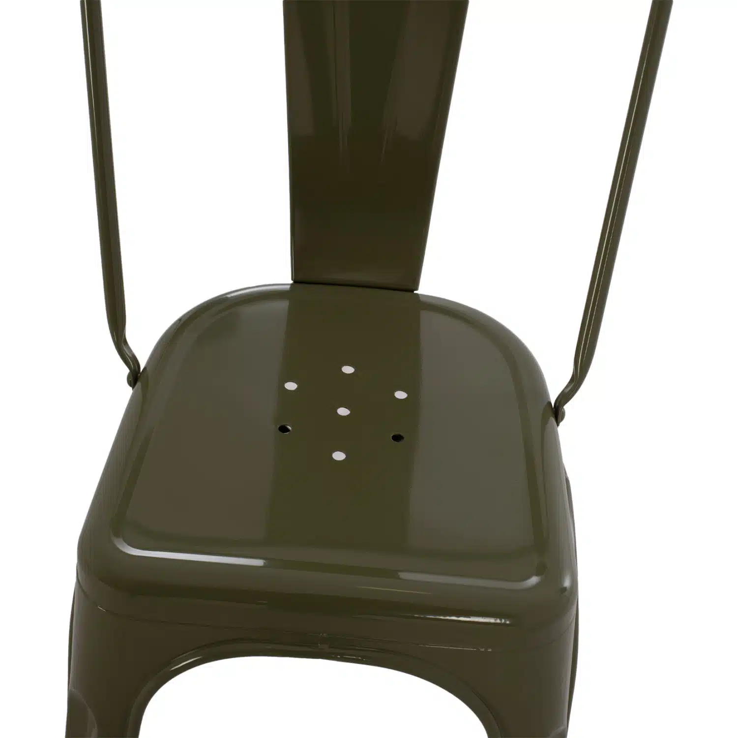 ΚΑΡΕΚΛΑ ΜΕΤΑΛΛΙΚΗ MELITA-PRO HM8641.43 ΣΕ DARK OLIVE GREEN 44x47x84.5Υεκ. - Image 8