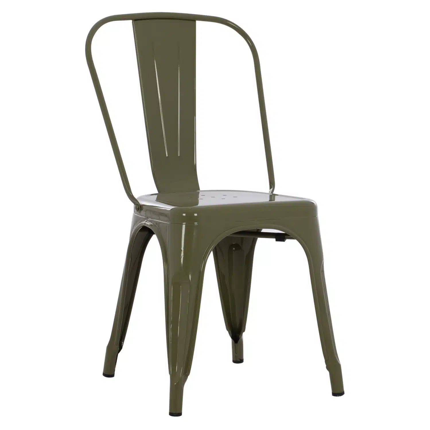 karekla-metalliki-fb9864143-se-dark-oliv ΚΑΡΕΚΛΑ ΜΕΤΑΛΛΙΚΗ MELITA-PRO HM8641.43 ΣΕ DARK OLIVE GREEN 44x47x84.5Υεκ. - Image 1