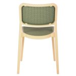 ΚΑΡΕΚΛΑ ΠΟΛΥΠΡΟΠΥΛΕΝΙΟΥ MEKO HM5934.04 ΜΠΕΖ ΜΕ OLIVE GREEN ΨΑΘΑ 41x49x102Υ εκ. - Image 6