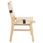 ΚΑΡΕΚΛΑ RUBBERWOOD ΚΑΙ ΣΧΟΙΝΙ ΣΕ ΦΥΣΙΚΟ RUSTIC 50x60x88Yεκ.HM9323.01 - Image 4