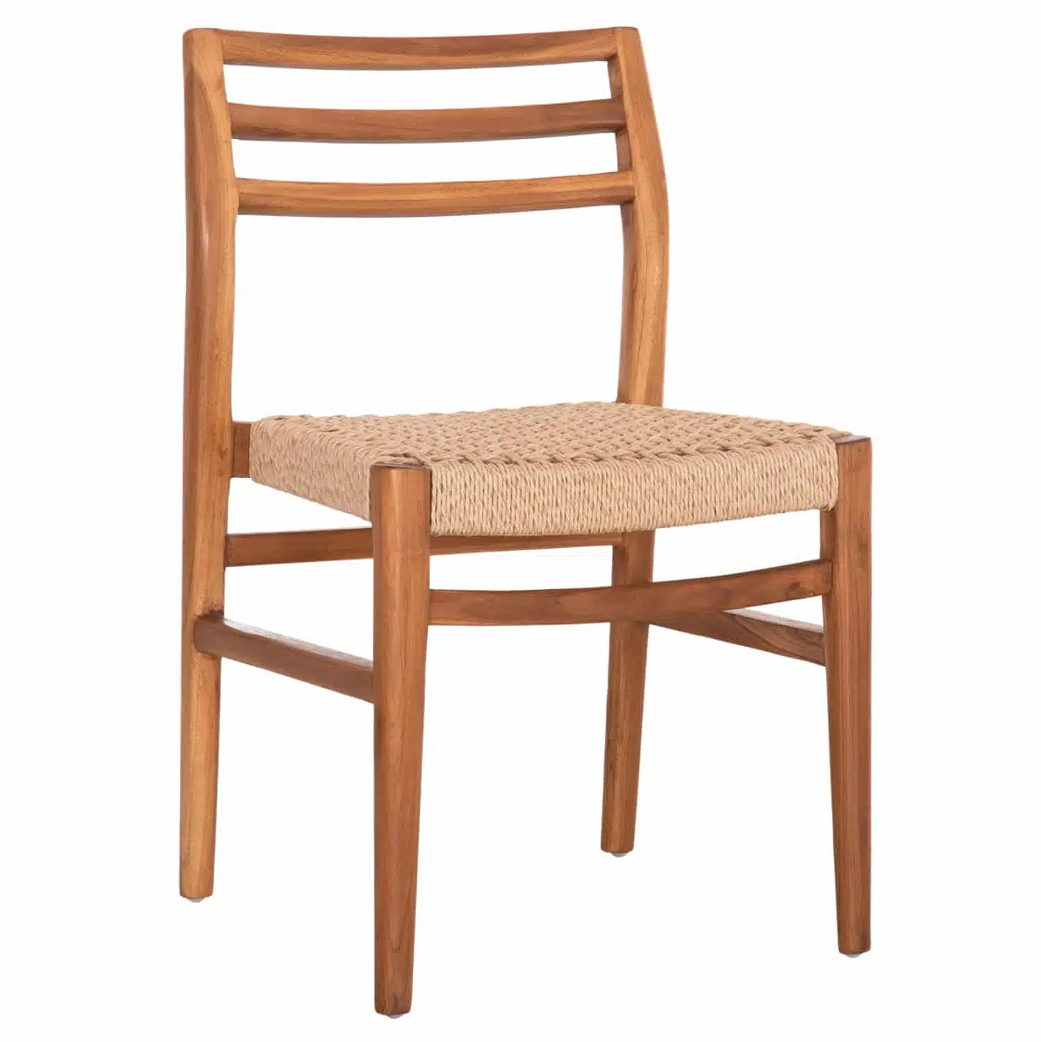 ΚΑΡΕΚΛΑ ΤΡΑΠΕΖΑΡΙΑΣ HERRIN HM18231 ΞΥΛΟ TEAK-ΣΧΟΙΝΙ VIRO 46x51x78Υεκ. - Image 1