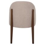 ΚΑΡΕΚΛΑ ΤΡΑΠΕΖΑΡΙΑΣ RAMMER HM9744.02 RUBBERWOOD ΣΕ ΚΑΡΥΔΙ-ΕΚΡΟΥ ΥΦΑΣΜΑ 57x55x86Υεκ. - Image 6