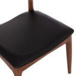 KΑΡΕΚΛΑ ΤΡΑΠΕΖΑΡΙΑΣ ALOR HM9947.03 RUBBERWOOD ΚΑΡΥΔΙ-ΜΑΥΡΟ PU 55x51x75Υεκ - Image 8