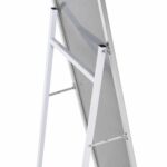 ΚΑΘΡΕΠΤΗΣ ΔΑΠΕΔΟΥ JOELY HM9578.40 ΣΚΕΛΕΤΟΣ ΑΛΟΥΜΙΝΙΟΥ ΣΕ ΑΣΗΜΙ ΧΡΩΜΑ 40x31x160Υεκ. - Image 7