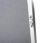 ΚΑΘΡΕΠΤΗΣ ΔΑΠΕΔΟΥ JOELY HM9578.40 ΣΚΕΛΕΤΟΣ ΑΛΟΥΜΙΝΙΟΥ ΣΕ ΑΣΗΜΙ ΧΡΩΜΑ 40x31x160Υεκ. - Image 9