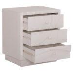 ΚΟΜΟΔΙΝΟ ΣΕΙΡΑ SANTORINI HM18047 MDF ΣΕ ΥΠΟΛΕΥΚΟ ΧΡΩΜΑ-3 ΣΥΡΤΑΡIA 48x38x55,5Υεκ. - Image 7