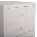 ΚΟΜΟΔΙΝΟ ΣΕΙΡΑ SANTORINI HM18047 MDF ΣΕ ΥΠΟΛΕΥΚΟ ΧΡΩΜΑ-3 ΣΥΡΤΑΡIA 48x38x55,5Υεκ. - Image 8