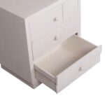 ΚΟΜΟΔΙΝΟ ΣΕΙΡΑ SANTORINI HM18047 MDF ΣΕ ΥΠΟΛΕΥΚΟ ΧΡΩΜΑ-3 ΣΥΡΤΑΡIA 48x38x55,5Υεκ. - Image 9