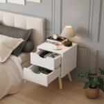 ΚΟΜΟΔΙΝΟ DINKL HM2472.03 ΜΕΛΑΜΙΝΗ-2 ΣΥΡΤΑΡΙΑ ΛΕΥΚΟ 29,7x29,7x45Υεκ - Image 5