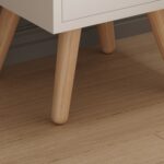 ΚΟΜΟΔΙΝΟ DINKL HM2472.03 ΜΕΛΑΜΙΝΗ-2 ΣΥΡΤΑΡΙΑ ΛΕΥΚΟ 29,7x29,7x45Υεκ - Image 9
