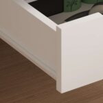ΚΟΜΟΔΙΝΟ DINKL HM2472.04 ΜΕΛΑΜΙΝΗ- 2 ΣΥΡΤΑΡΙΑ ΣΟΝΑΜΑ-ΛΕΥΚΟ 29,7x29,7x45Υεκ - Image 7