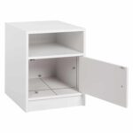 ΚΟΜΟΔΙΝΟ ΜΕΛΑΜΙΝΗΣ MALORY HM2205.05 ΛΕΥΚO 40x40x50Yεκ. - Image 3