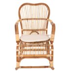 ΚΟΥΝΙΣΤΗ ΠΟΛΥΘΡΟΝΑ ΜΕ ΜΑΞΙΛΑΡΙ SANTA FE RATTAN HM9343 60x103x90Υ εκ. - Image 3