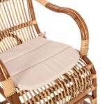 ΚΟΥΝΙΣΤΗ ΠΟΛΥΘΡΟΝΑ ΜΕ ΜΑΞΙΛΑΡΙ SANTA FE RATTAN HM9343 60x103x90Υ εκ. - Image 8