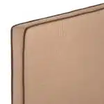 ΚΡΕΒΑΤΙ INDRA ΑΠΟ ΜΠΕΖ ΥΦΑΣΜΑ & ΚΑΦΕ ΡΕΛΙ HM662.02 ΓΙΑ ΣΤΡΩΜΑ 160x200 EK. - Image 8