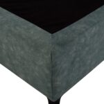 ΚΡΕΒΑΤΙ MILO ΑΠΟ ΠΡΑΣΙΝΟ ΥΦΑΣΜΑ τύπου NUBUCK HM652.27 ΓΙΑ ΣΤΡΩΜΑ 90x200 εκ. - Image 4