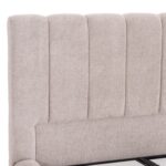 ΚΡΕΒΑΤΙ ΔΙΠΛΟ ΜΕ ΣΤΡΩΜΑ & ΑΠΟΘ.ΧΩΡΟ REMO HM21167 ΜΠΕΖ ΜΠΟΥΚΛΕ--ΓΙΑ 160x200εκ - Image 8