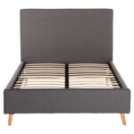 ΚΡΕΒΑΤΙ ΜΕ ΣΤΡΩΜΑ MAYLIN HM21281.03 ΓΚΡΙ ΥΦΑΣΜΑ--ΓΙΑ 120x200εκ - Image 4