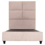ΚΡΕΒΑΤΙ ΜΟΝΟ MILO HM652.32 ΜΠΕΖ TEDDY ΥΦΑΣΜΑ ΓΙΑ ΣΤΡΩΜΑ 90x200εκ - Image 3