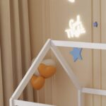 ΚΡΕΒΑΤΙ ΠΑΙΔΙΚΟ PEPE HM677.03 τ.MONTESSORI ΞΥΛΟ ΠΕΥΚΟ ΛΕΥΚΟ- 190x90εκ - Image 5