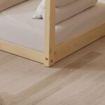 ΚΡΕΒΑΤΙ ΠΑΙΔΙΚΟ PEPE HM678.01 τ.MONTESSORI ΞΥΛΟ ΠΕΥΚΟ ΦΥΣΙΚΟ- 140x70εκ - Image 7