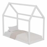 ΚΡΕΒΑΤΙ ΠΑΙΔΙΚΟ PEPE HM678.03 τ.MONTESSORI ΞΥΛΟ ΠΕΥΚΟ ΛΕΥΚΟ- 140x70εκ