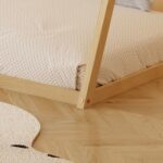 ΚΡΕΒΑΤΙ ΠΑΙΔΙΚΟ MUNK HM681.01 τ.MONTESSORI ΜΑΣΙΦ ΞΥΛΟ ΠΕΥΚΟΥ ΦΥΣΙΚΟ- 190x90εκ - Image 6
