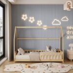 ΚΡΕΒΑΤΙ ΠΑΙΔΙΚΟ ΜΕ ΚΑΓΚΕΛΑ PHYLLIS HM679.01 τ.MONTESSORI ΞΥΛΟ ΠΕΥΚΟ ΦΥΣΙΚΟ-190x90εκ. - Image 4