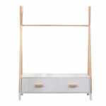 ΚΡΕΜΑΣΤΡΑ ΜΕ ΣΥΡΤΑΡΙΑ ΠΑΙΔΙΚH PASCHAL HM2491.03 ΜΕΛΑΜΙΝΗ-ΞΥΛΟ ΠΕΥΚΟΥ 80x40x130Υεκ - Image 4