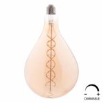 ΛΑΜΠΤΗΡΑΣ LED FILAMENT 8W E27 3000K TEA COLOR DIMMABLE HM4052.02
