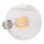 ΛΑΜΠΤΗΡΑΣ GLOBO LED FILAMENT 12W E27 3000K ΔΙΑΦΑΝΟΣ HM4049.01 - Image 4