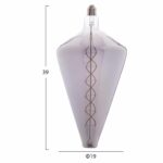 ΛΑΜΠΤΗΡΑΣ LED FILAMENT 8W E27 3000K SMOKE COLOR DIMMABLE HM4054.03 - Image 2