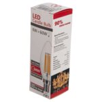ΛΑΜΠΤΗΡΑΣ LED FILAMENT 4W E14 3000K ΔΙΑΦΑΝΟΣ DIMMABLE HM4048.01 - Image 6
