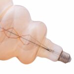 ΛΑΜΠΤΗΡΑΣ LED FILAMENT 8W E27 3000K GOLD COLOR DIMMABLE HM4056.02 - Image 3