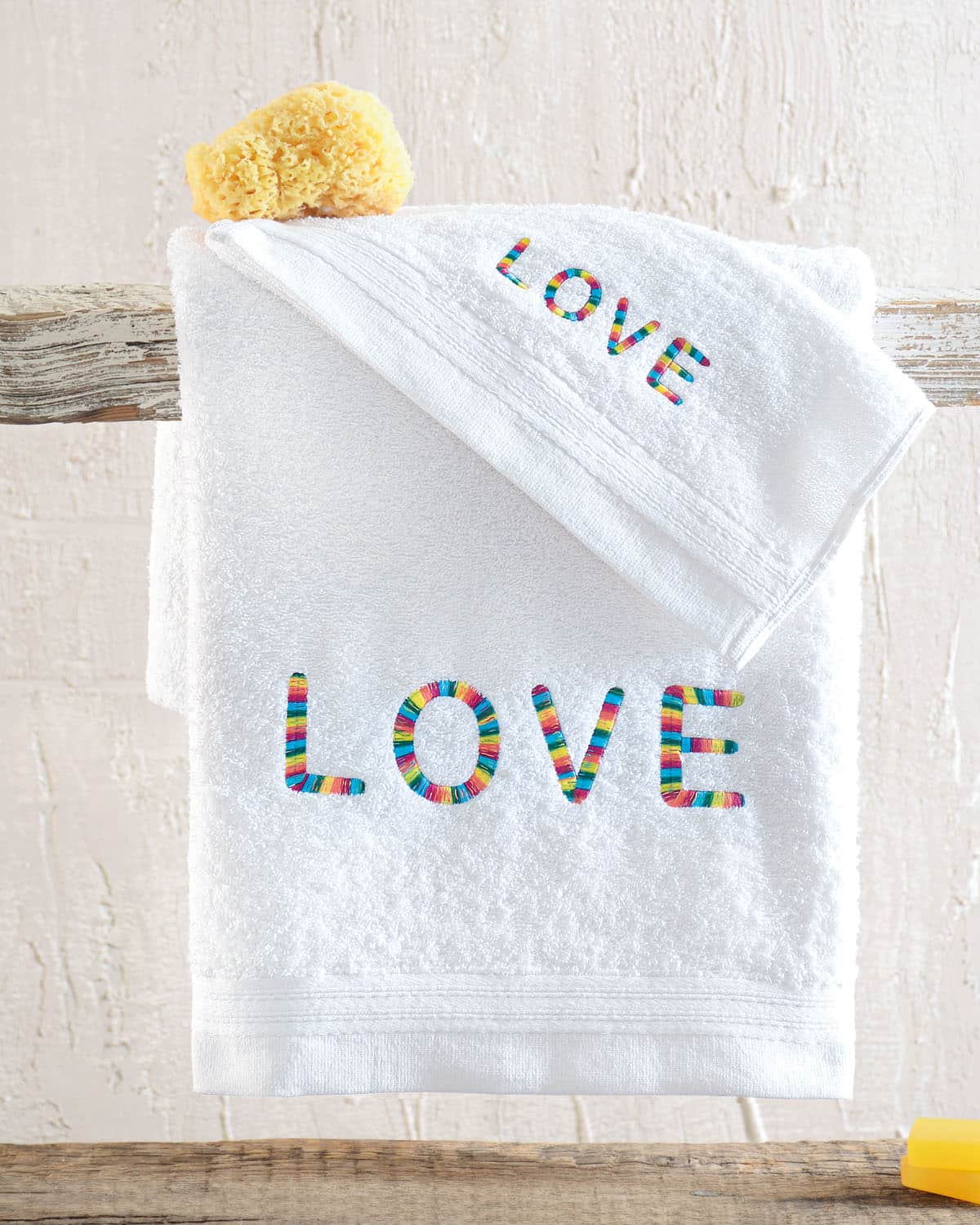 love_baby_bath Σετ Πετσέτες 2τμχ Love Rythmos - Image 1