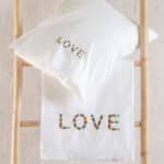 Σετ σεντόνια Κούνιας 3 τμχ 100x160 Love Rythmos