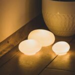 Raeder - Σετ 3 Πορσελάνινα Βότσαλα LED - Image 5