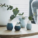 Raeder - Μίνι Βάζα Πορσελάνης Pastels Blue Σετ 4 τμχ - Image 2