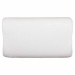 ΜΑΞΙΛΑΡΙ ΥΠΝΟΥ BEZEL HM673 MEMORY FOAM-ΛΕΥΚΟ ΥΦΑΣΜΑ 55x32Υεκ - Image 4