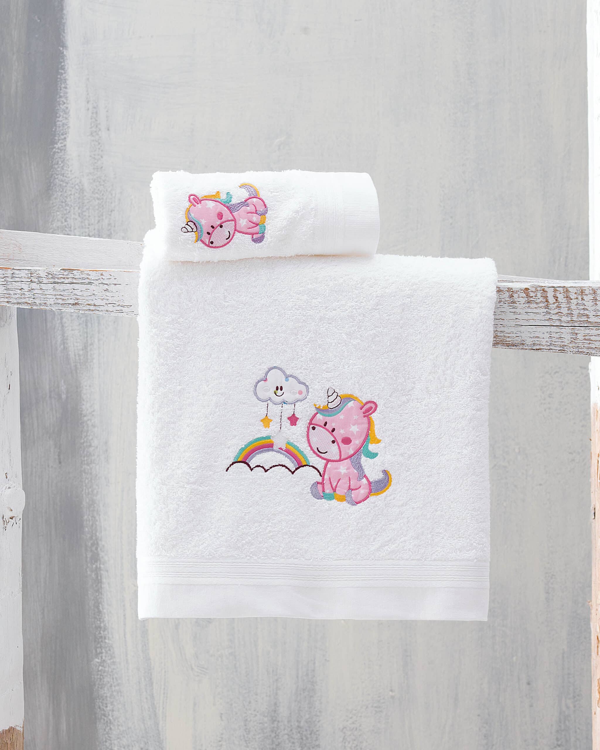 monokero_babay_towels-scaled Σετ Πετσέτες 2τμχ Monokero Ρόζ Rythmos - Image 1