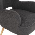 ΜΠΕΡΖΕΡΑ ΠΟΛΥΘΡΟΝΑ MYLIE ΓΚΡΙ ΜΠΟΥΚΛΕ HM8394.21 66X75X93Υ εκ. - Image 8
