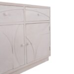 ΜΠΟΥΦΕΣ ΣΕΙΡΑ SANTORINI HM18046 MDF ΣΕ ΥΠΟΛΕΥΚΟ ΧΡΩΜΑ-2 ΣΥΡΤΑΡΙΑ & 2 ΠΟΡΤΕΣ 107x38x82,5Υεκ. - Image 7