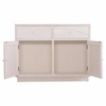 ΜΠΟΥΦΕΣ ΣΕΙΡΑ SANTORINI HM18046 MDF ΣΕ ΥΠΟΛΕΥΚΟ ΧΡΩΜΑ-2 ΣΥΡΤΑΡΙΑ & 2 ΠΟΡΤΕΣ 107x38x82,5Υεκ. - Image 8