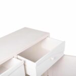 ΜΠΟΥΦΕΣ ΣΕΙΡΑ SANTORINI HM18046 MDF ΣΕ ΥΠΟΛΕΥΚΟ ΧΡΩΜΑ-2 ΣΥΡΤΑΡΙΑ & 2 ΠΟΡΤΕΣ 107x38x82,5Υεκ. - Image 10