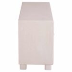 ΜΠΟΥΦΕΣ ΣΕΙΡΑ SANTORINI HM18068 MDF ΣΕ ΥΠΟΛΕΥΚΟ ΧΡΩΜΑ-3 ΠΟΡΤΕΣ 140x38x64Υεκ. - Image 4